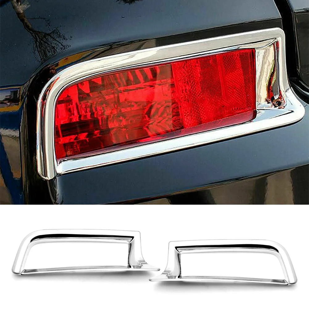 Fit For Honda CR-V CRV 2015 2016 Universal Car Rear Bumper Fog Light Lamp Reflector Moulding Cover Trim