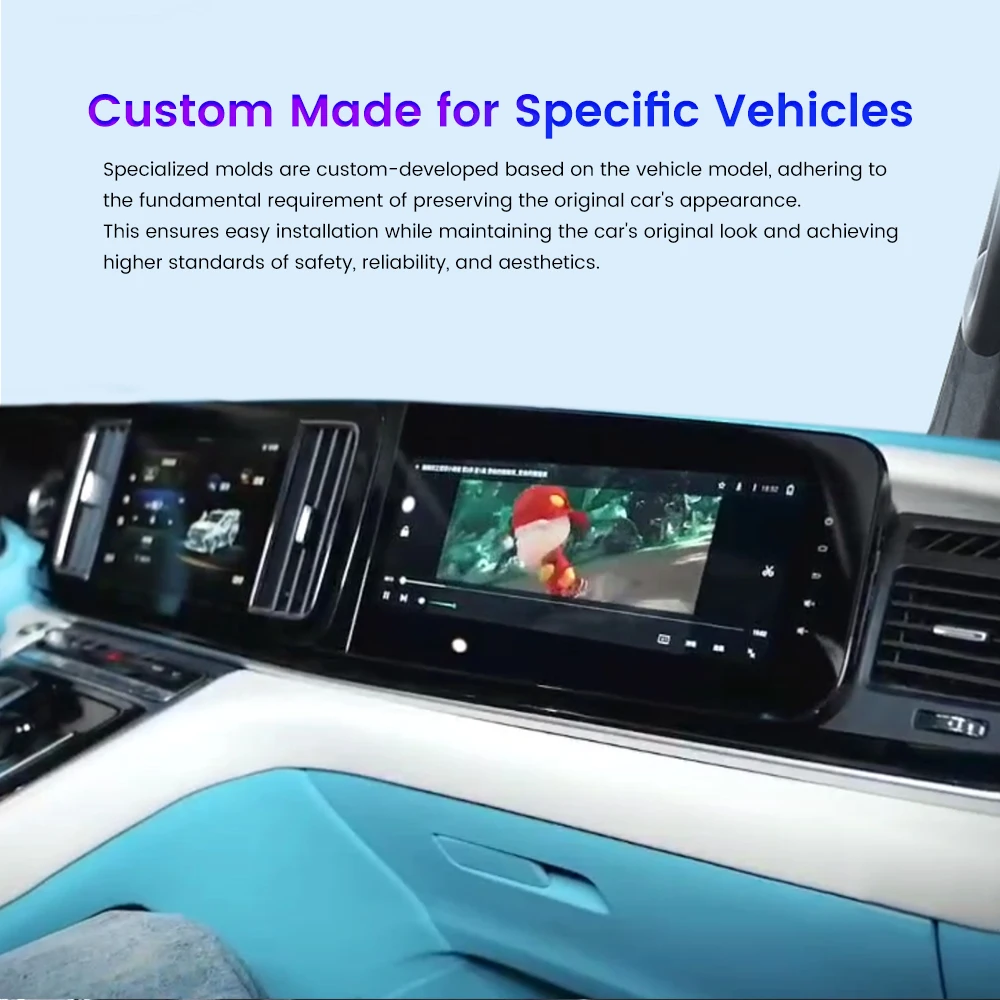 شاشة ترفيهية مساعد الطيار 12.3 بوصة لـ Trumpchi M8 الإصدار الرائد CarPlay شاشة أندرويد مشغل وسائط متعددة للسيارة 4G 64G