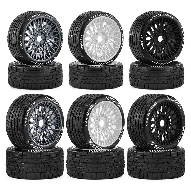 Flying God Mustang GT Flat Run Tire GT Tire for ARRMA 1/7  FELONY MODEL FSR RC Car Metal Upgrade OP Accessories Parts