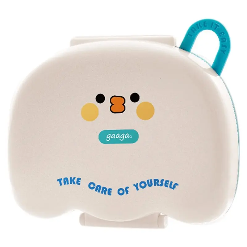 【FLASH-VENTA!】Caja de medicina de viaje Personal portátil-organizador de pastillas multirejilla para dosificación de dosajes de noche media temprana-almacenamiento en el hogar Solu