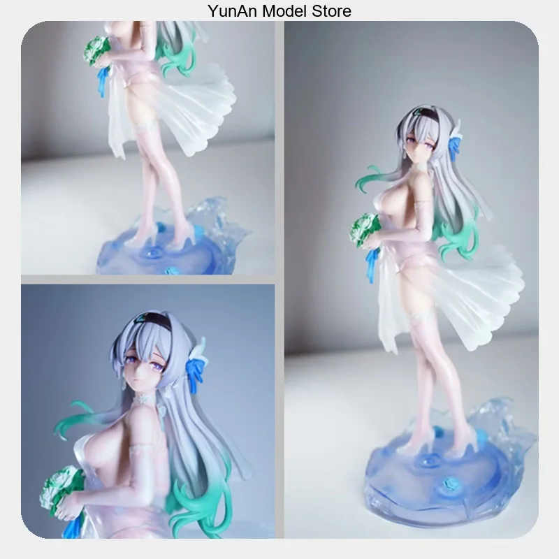 30CM Firefly Wedding Dress Standing Pose Anime Figure Model Statue Collection Desktop Decoration Ornament Toys Gifts for Fans