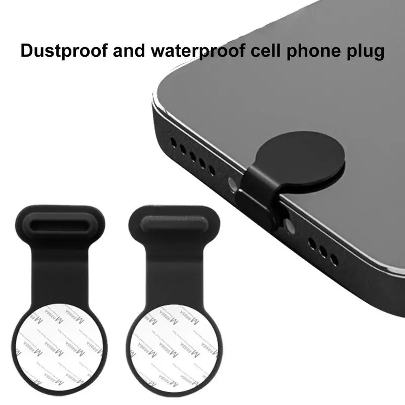 الهاتف الغبار التوصيل حامي غطاء شاحن ميناء نوع C التوصيل قبعات مكافحة فقدان الغبار يغطي مريحة سيليكون مكافحة الغبار التوصيل ل