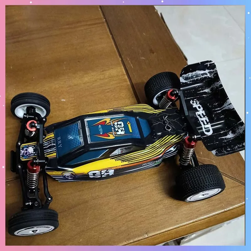 

RC Car 244016 1:24 Remote Control High Speed Racing Car 2WD Strong Power Outdoor Off-Road Model Vehicle Toy Adult Men Gift
