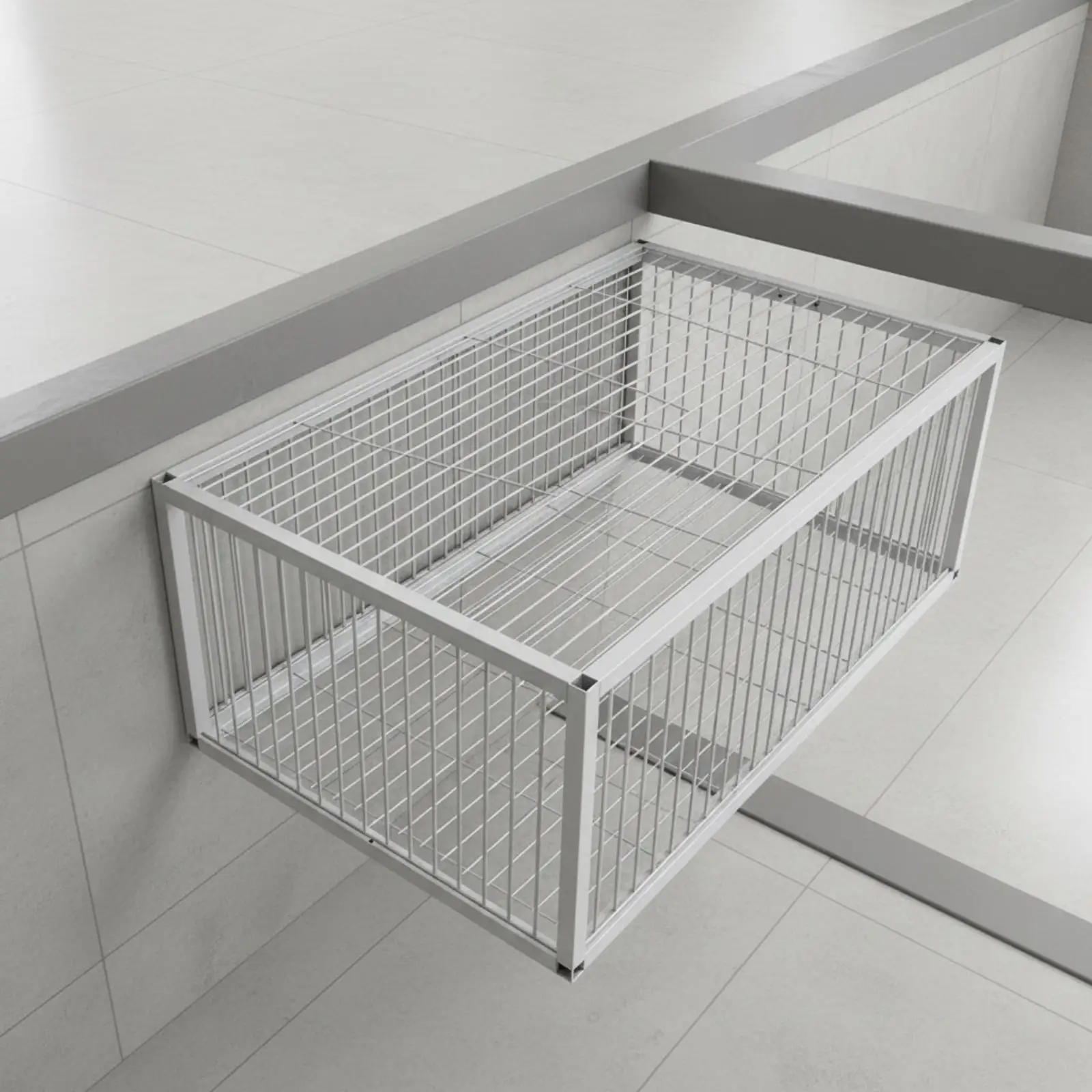 Rectangular Iron Pigeon Cage Corrosion-Resistant Pigeon Cage with Skylight No Assembly Required Outdoor for Training Areas