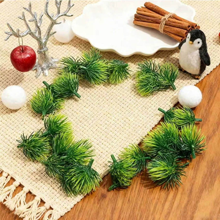

50/100pcs Artificial Plants Holly Little Red Fruit New Year Christmas Home Room Decorations Wedding DIY Pretty Gift Card Garnish