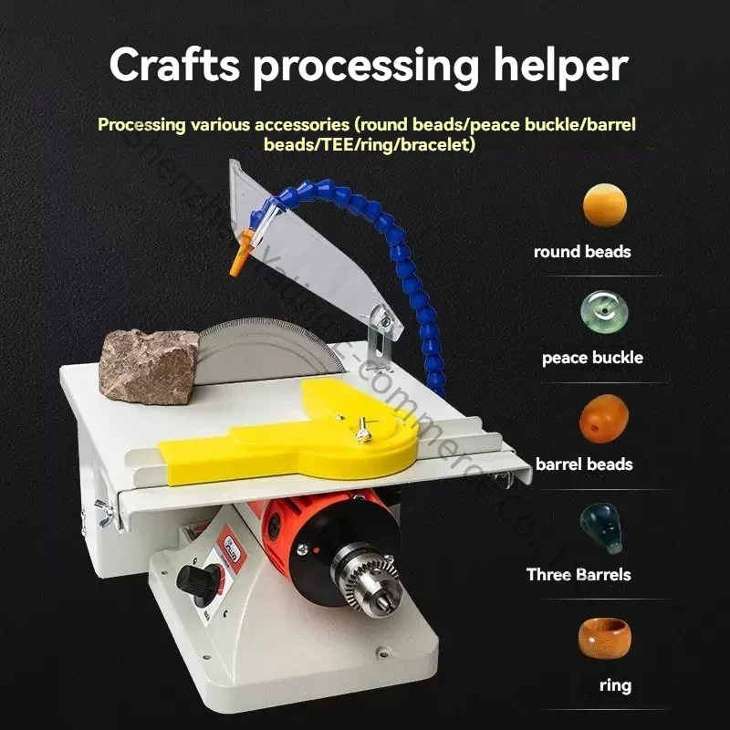 New Small Multi-functional Jade Grinding Machine with Integrated Saw, Polishing, Grinding, Drilling, and Cutting for Jadeite