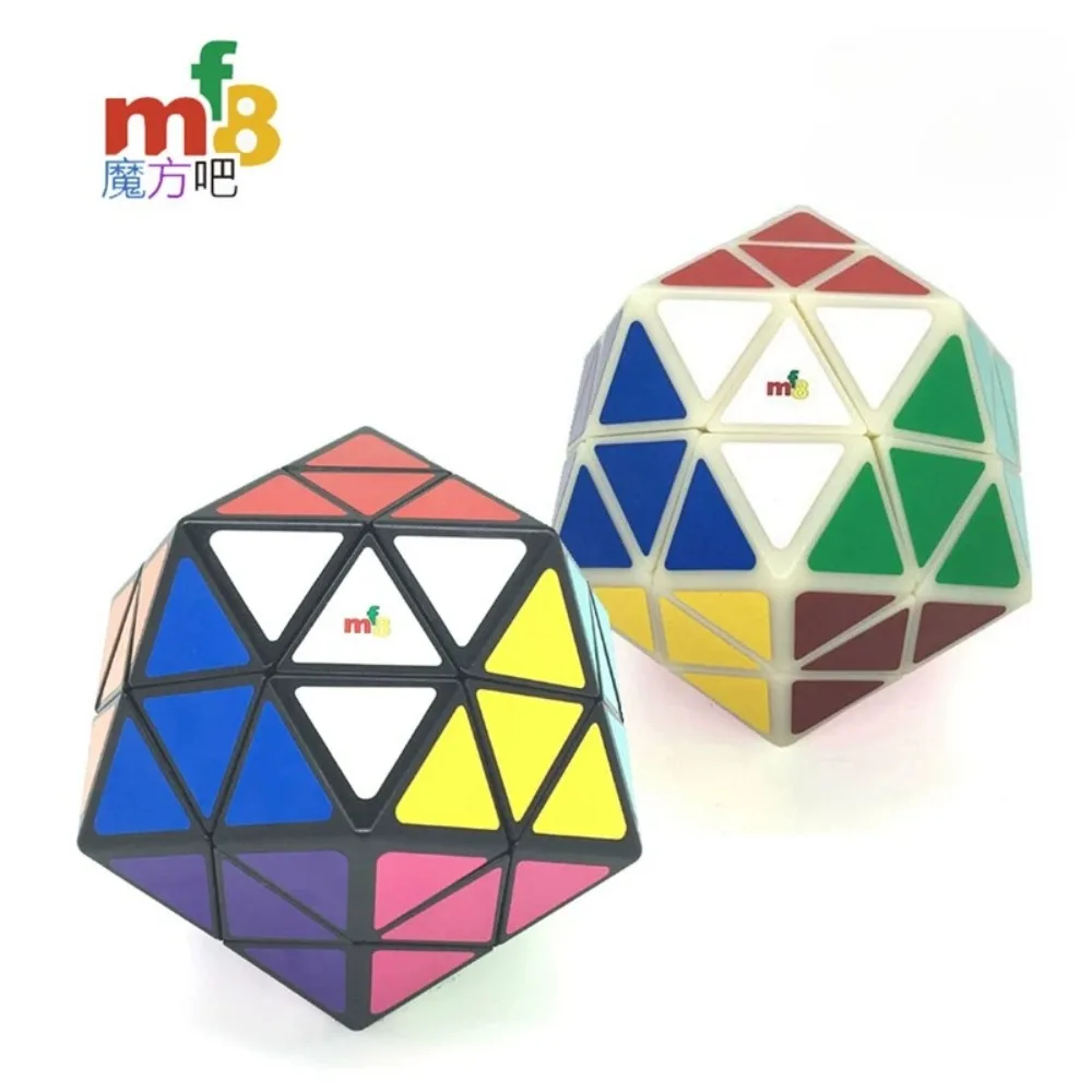 MF8 Cube Icosamate IV Eitan Star V4 Cube 3x3 Puzzle Black Body