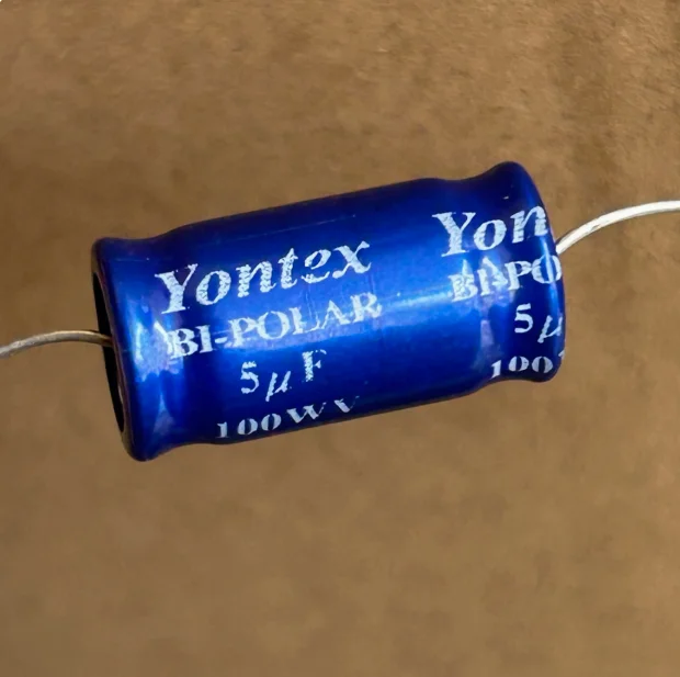 4 قطعة/الوحدة الأصلي تايوان Bennic Yontex أسلم 1 فائق التوهج-47 فائق التوهج 100WV ثنائي القطب الصوت الاستقطاب مكثف شحن مجاني
