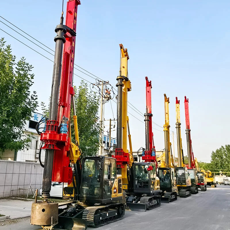 جهاز الحفر الدوار الهيدروليكي لبناء الأساس آلة التدوير القوية ذات عزم دوران عالي للجسر ومشاريع البناء