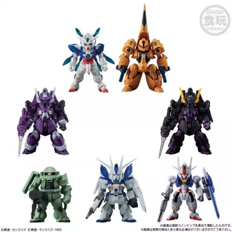 Original Bandai Gundam FW CONVERGE 10th 03 OOQ Gashapon Kawaii Anime Figure Cute Action Figure Capsule Toys Gift For Kids Boys