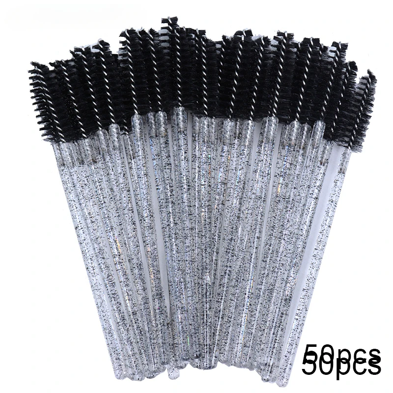 wholesale 100pcs Disposable Eyelash Brushes Spoolies Micro Lash Mascara Wands Combs Wholesale For Eyelash Extension Makeup