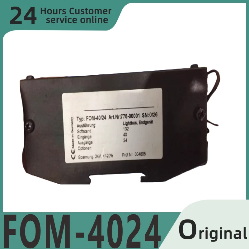 

Совершенно новый оригинальный модуль FOM-4024 FOX-20.