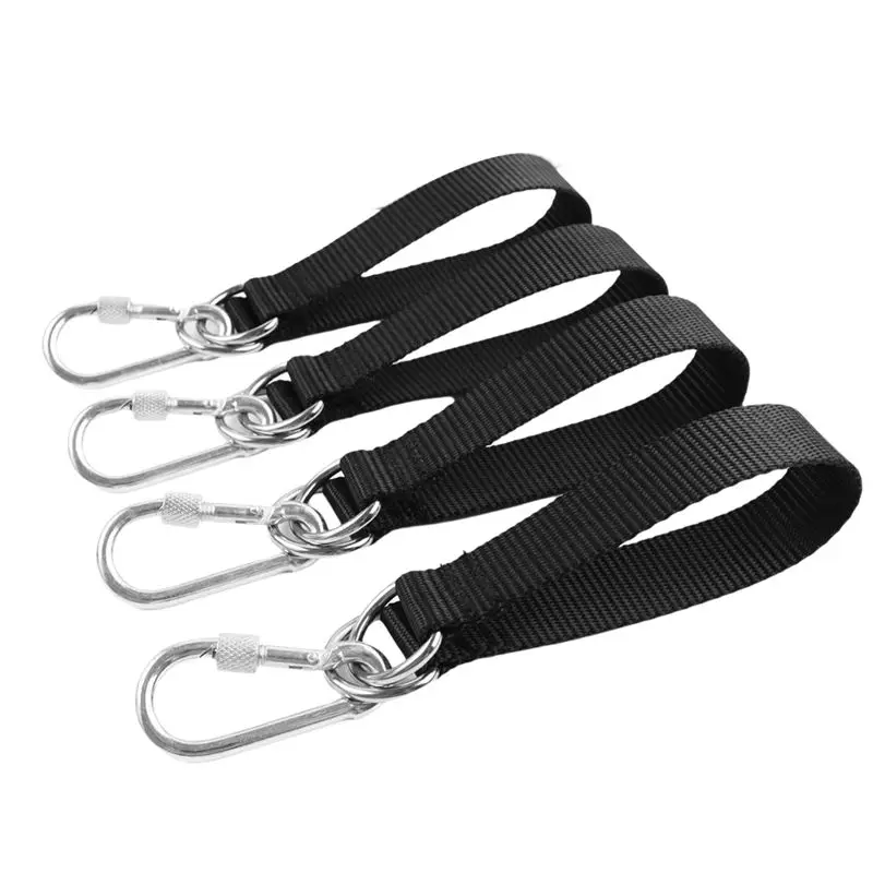 مجموعة تعليق HOTA43T للأطفال والأطفال أرجوحة شجرة - 4 قطع أشرطة أرجوحة شجرة خارجية مع 4 حلقات تسلق متضمنة #1