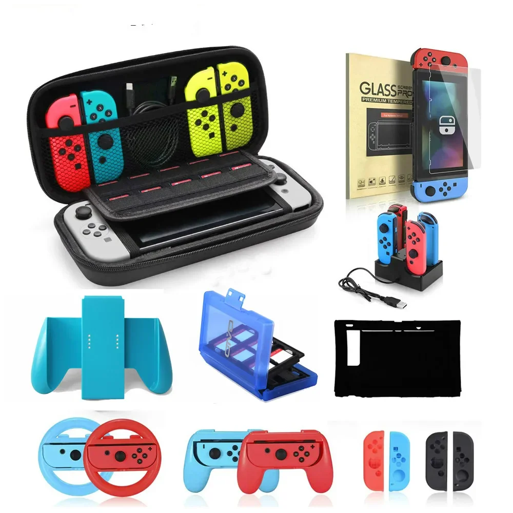 

Чехол для сумки для хранения из ЭВА, чехол для Nintend Switch, защитный чехол для консоли NS NX, аксессуары для контроллера, портативная дорожная сумка
