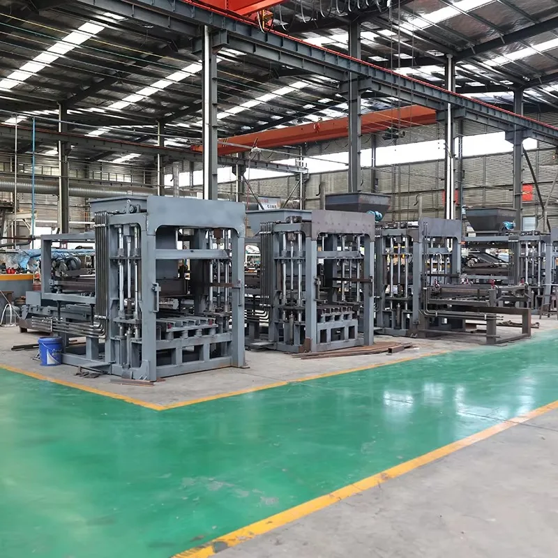 Customized Brick Making Machinery Automatic QT4-15 Hollow Block Machine Concrete Brick Making Machine Production Line