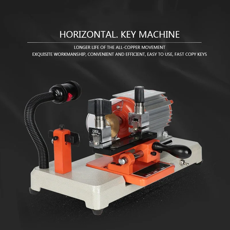 110v/220v Small Manual Key Duplicating Machine 238-RS Horizontal Multifunctional Keying Machine