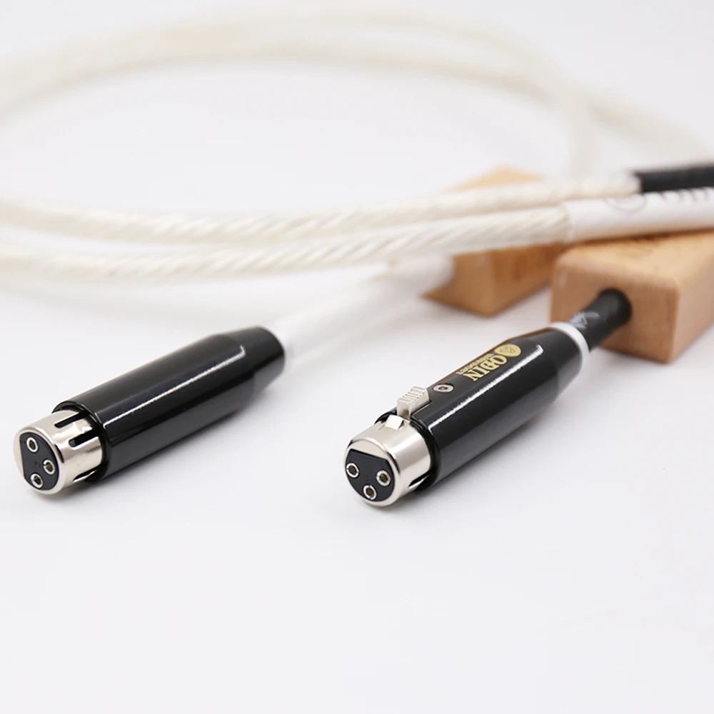 

Original Nordost Odin Reference Audio wire Interconnect cables With Silver Plated XLR Plug Hifi Audio Balance line 1pair