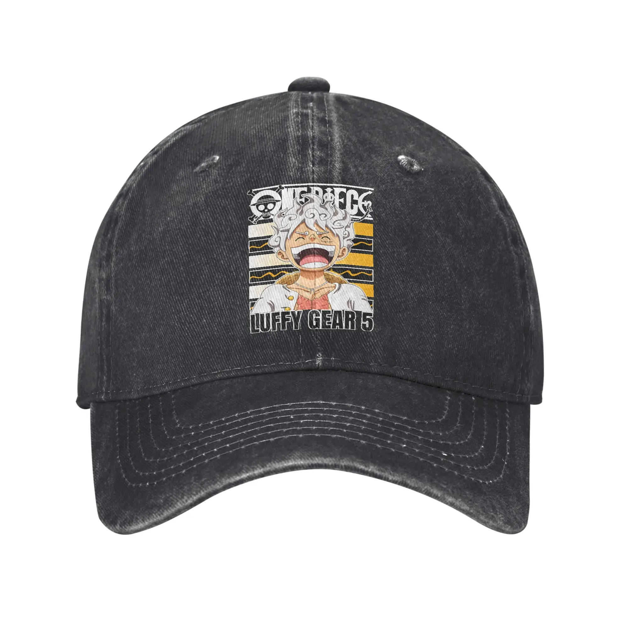 Luffy Mehrfarbige Kappe mit Schirm für Damen Joyboy Personalisierte Visor-Schutzmützen