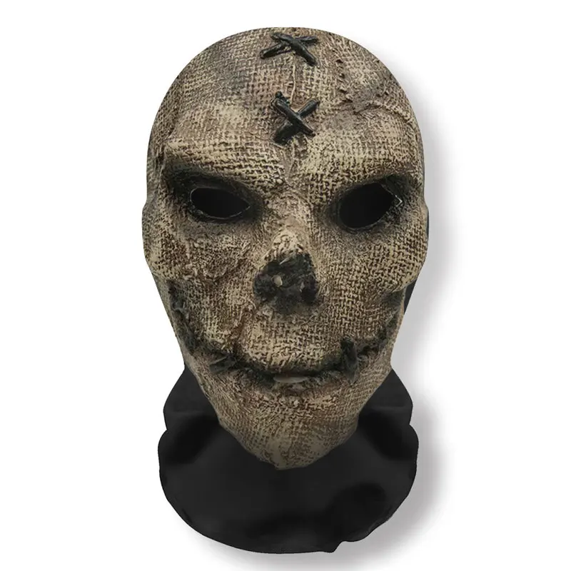 3D-geprinte schedelpatroonmasker Halloweenfeest Grappige cosplay rekwisieten Volledig gezicht Elastisch gaas Ademende maskers Bivakmuts Hoofddeksels