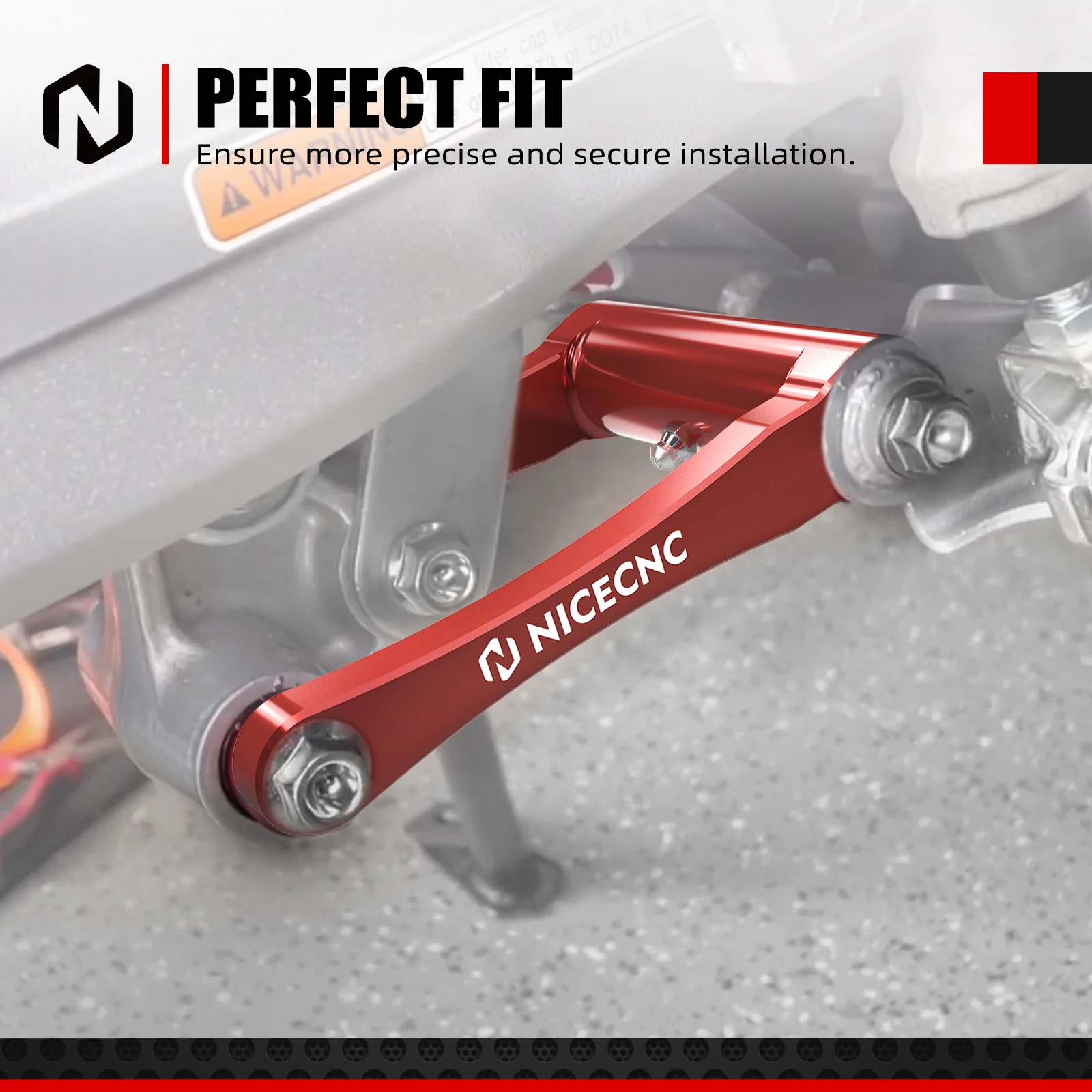 

For 2021-2023 Honda CRF300L Lower Lowering Link 1.75" Rear Shock Absorber Lowering Lever Arm for Honda CRF300L Rally 2021-2024