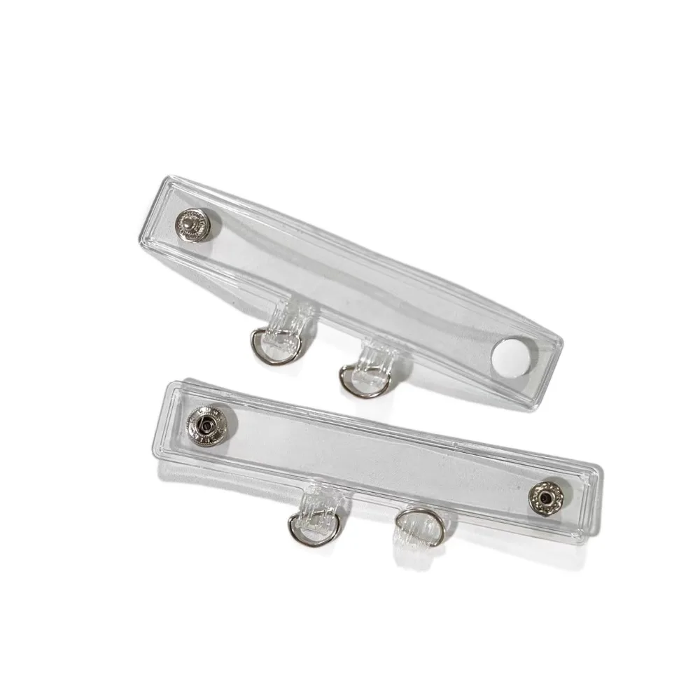 2pcs High Quality PVC Bag Strap Extension Buckle Transparent Backpack Buckle Bag Strap Clip Backpack