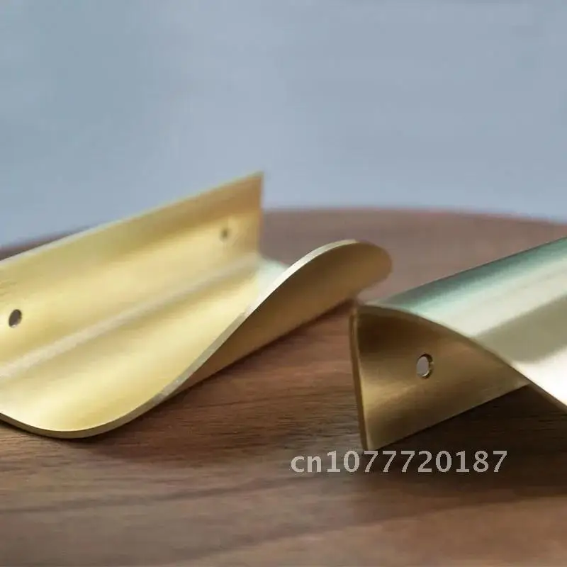 

Gold Brass Cabinet Pulls Furniture Handles Kitchen Door Handle Copper Drawer Pull Knobs Cupboard Handle