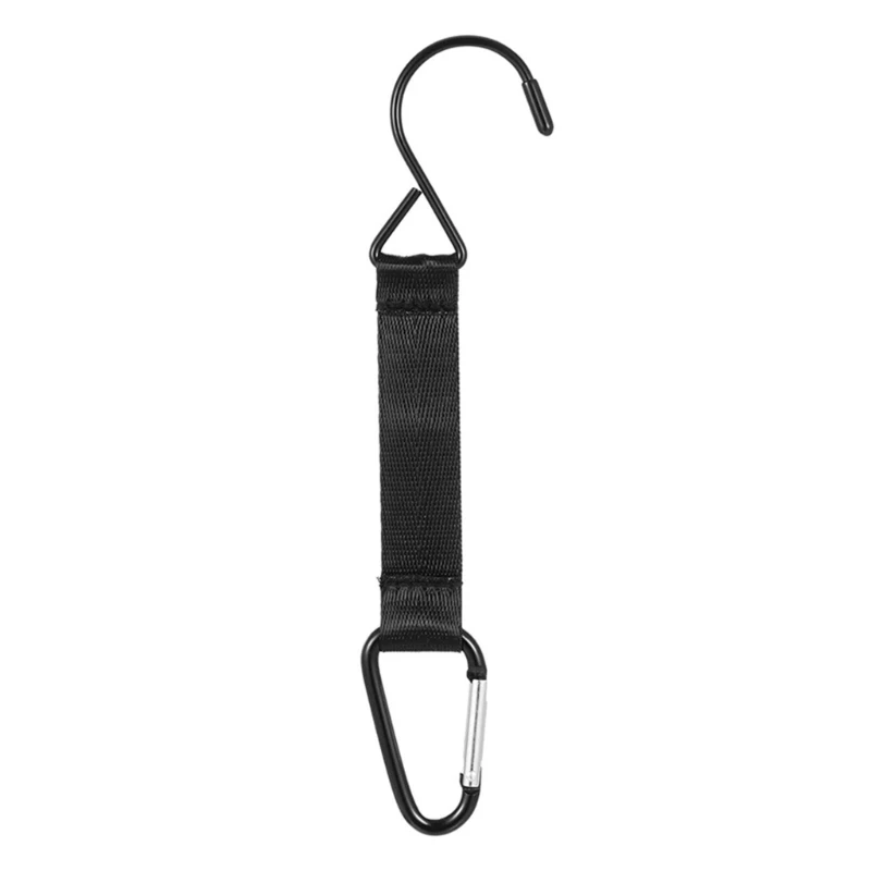 31BE High Strengths Outdoor Carabiner Lanyard Durability Antislip Carabiner Hook for Hiking Climbing Equipment