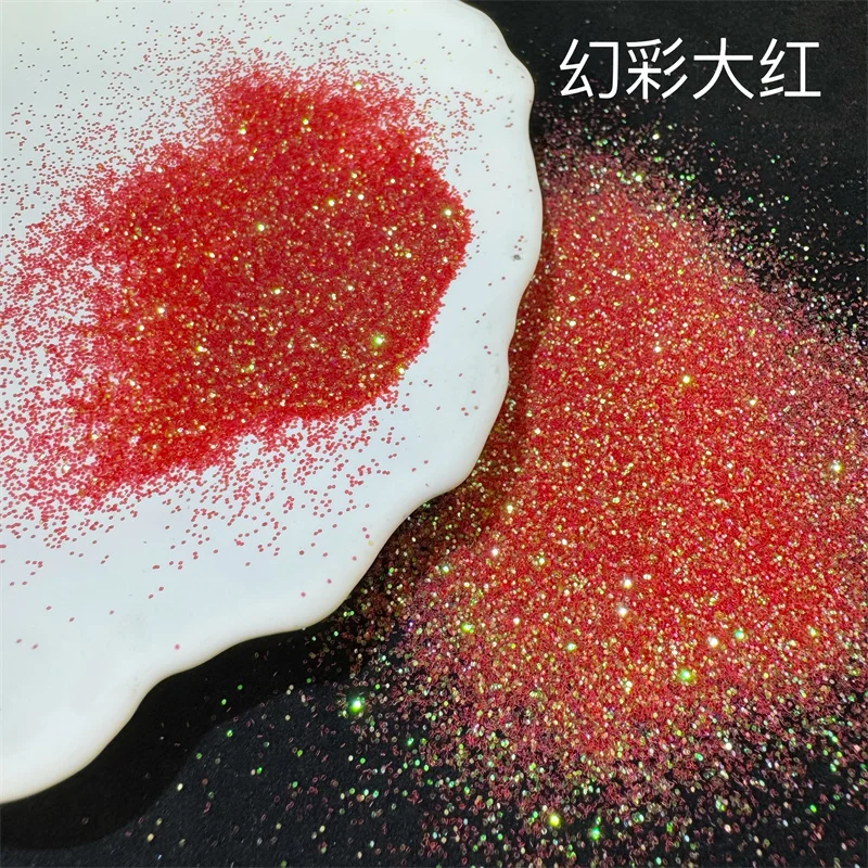 50G Gepolariseerd Poeder Epoxyhars Pigment Filler Glanzende Suiker Poeder Pailletten Glitter Diy Hars Sieraden Nail Art Pigment Decoratie