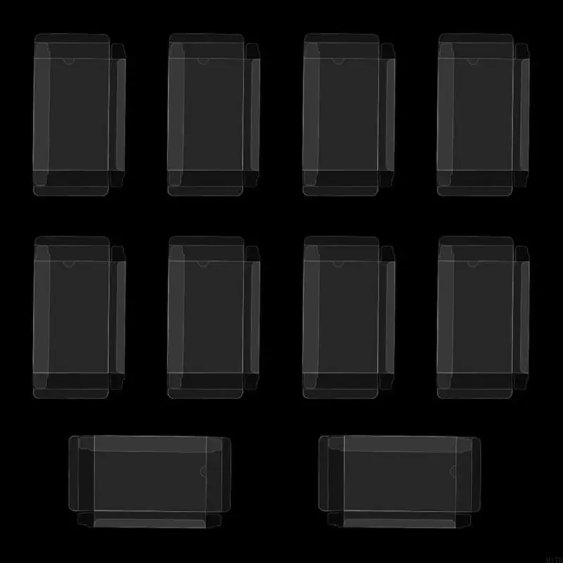 M17B 5pcs Clear Transparent Game Plastik Pelindung Pet Pet untuk 1000 3000 UMD Game Card Box Game Cartridge Box Case