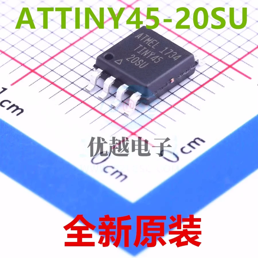 (10-20piece)100% New ATTINY45-20SU TINY45-20SU ATTINY45 20SU TINY45 20SU sop-8 Chipset