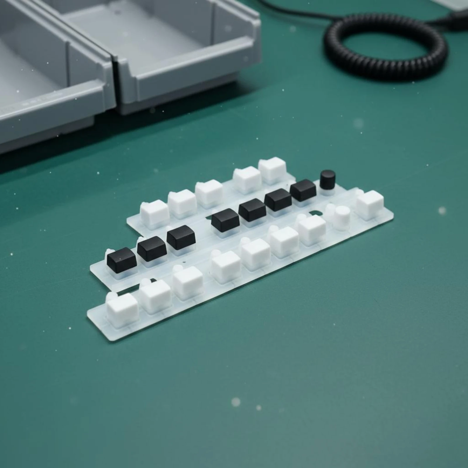 

Conductive Keypad Strip Original Import Conductive Rubber Strip Arranger Keyboard Button Pad Easy to Install for Replacement