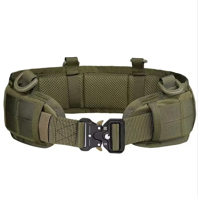 Image of 1 Stück verstellbarer, gepolsterter Utility-Hüftgürtel mit Schnalle, atmungsaktive Unterstützung für Wandern, Camping, Arbeiten im Freien, Reisen