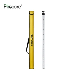 FIRECORE Aluminum Alloy Level Ruler 3M High Precision Tower Ruler For Rotary Laser/Automatic Optical Level (FLR300A)