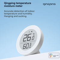 Qingping E-ink Display Temperature and Humidity Monitor M Version Indoor Digital Smart Thermometer Hygrometer Works with Mi Home