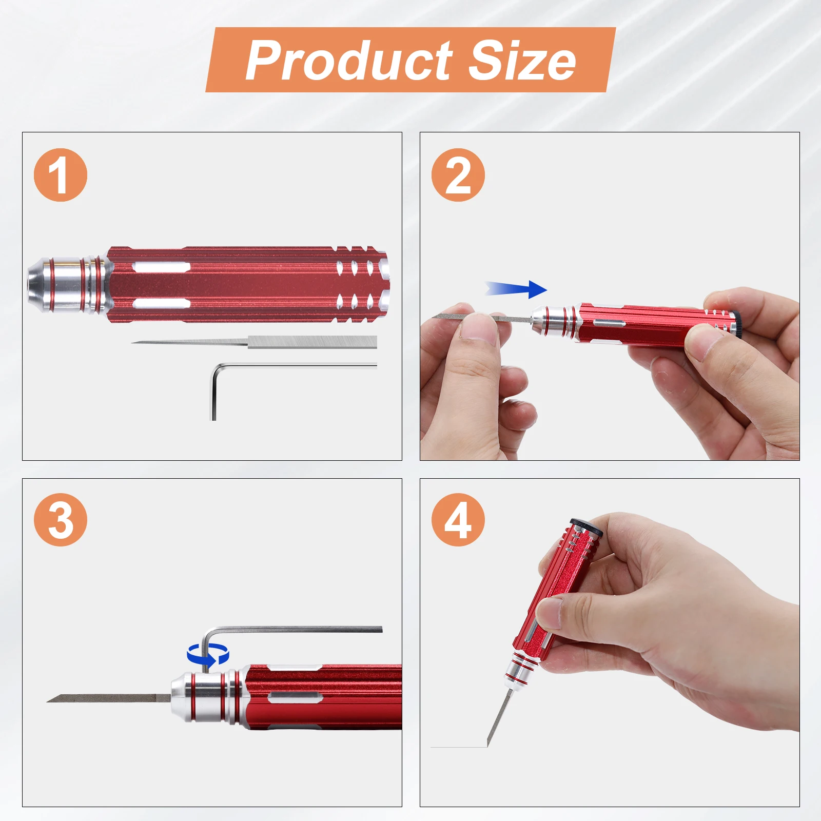 Model Carving Knifesharp Resin Carved Scribe Line Cutting Tool Wear Resistant Modeling Scriber For Engraving Carving Cutting Set