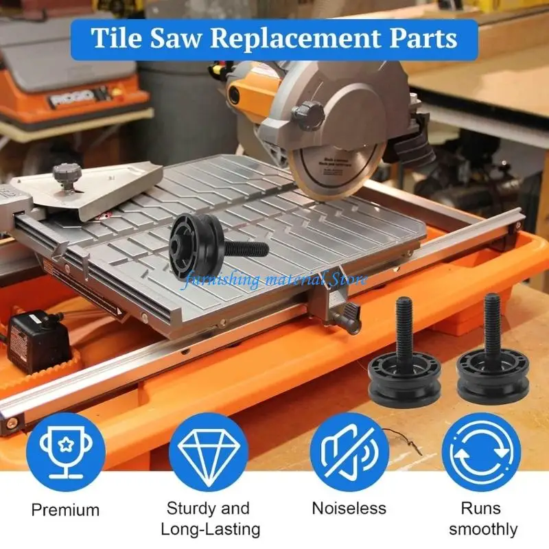 Y5GD 3Pcs Tile Chainsaw Roller Assembly For Improved Work Efficiency And Durability
