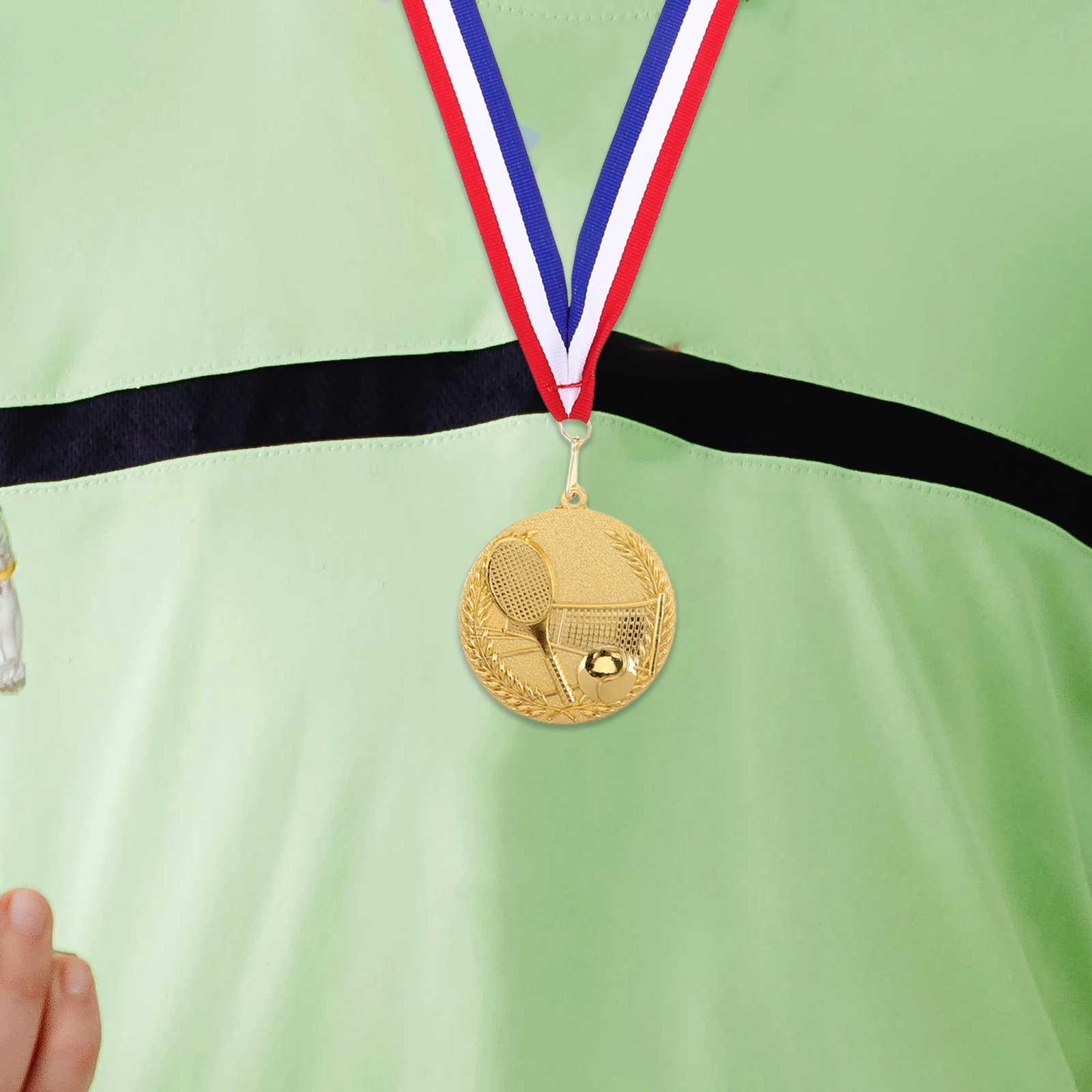

Tennis Medals for Kids Adults Graduation Awards Metal Gold Championship Durable Design School Club Competitions Recognition