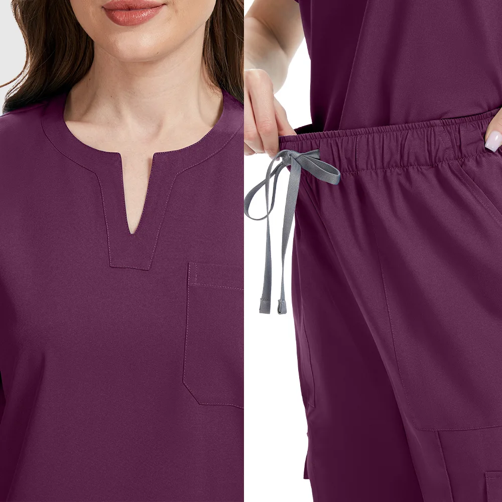 مجموعة غسيل يدوية عصرية لعام 2025، طبقة رفيعة سريعة الجفاف وقابلة للتكديس بمقاس كبير للجنسين، زي ممرضة الطبيب