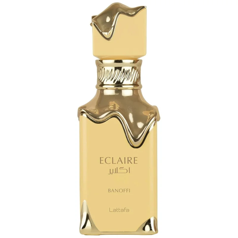 Lattafa Eclaire Banoffi – Gourmand, Sweet, Fruity, Musky – Eau de Parfum Spray Long-Lasting Fragrance for Women, 3.4 Ounce