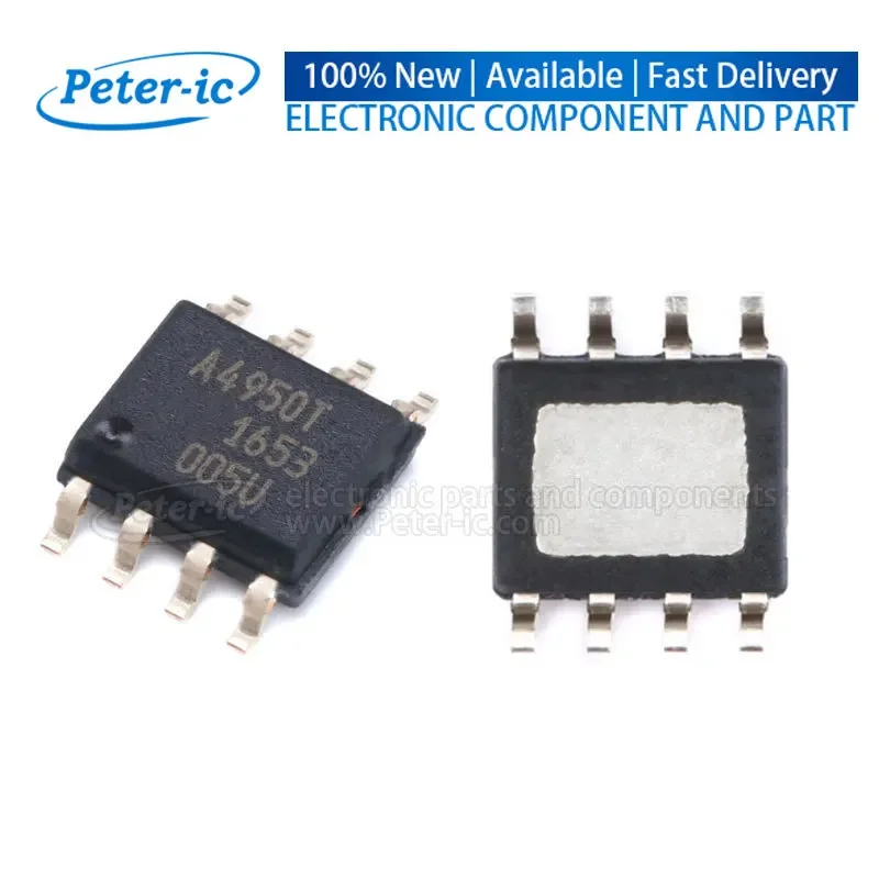 A4950ELJTR-T A4950T SOIC-8-EP SOIC-8-EP Brushed DC Motor Drivers Available Peter-ic(1pcs)