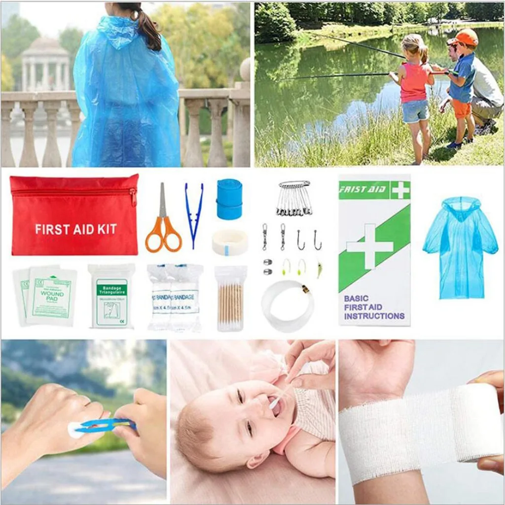 Emergency Survival First Aid Kit Tactical Admin Pouch EMT Bug Out Bag Camping Gear Tactical Molle IFAK EMT for Trauma