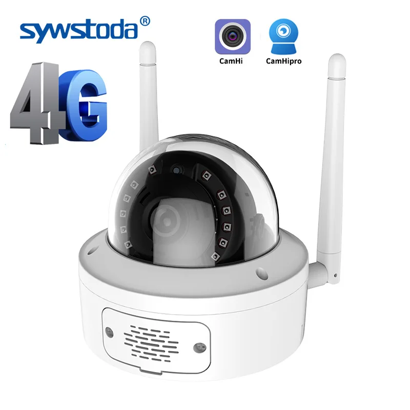 5MP Wireless With 4G SIM Card Camera Outdoor/Indoo WiFi Camera CCTV Home Security Camera infrared Night Vision 15M CamHipro