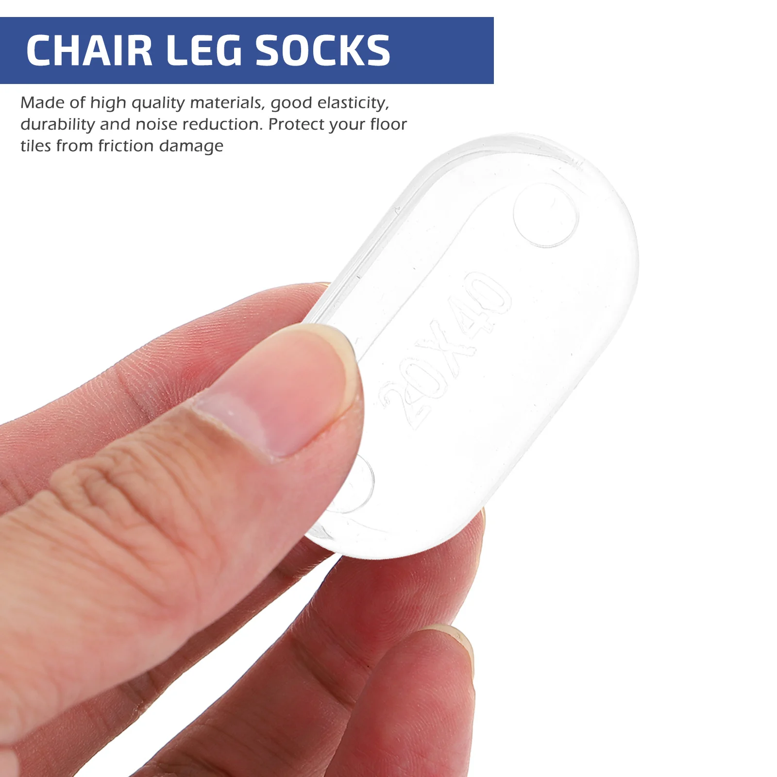 

24Pcs Thickened Furniture Feet Pads Non-Slip Floor Protectors for Chair Table Couch Legs Anti-Scratch Furniture Accessories