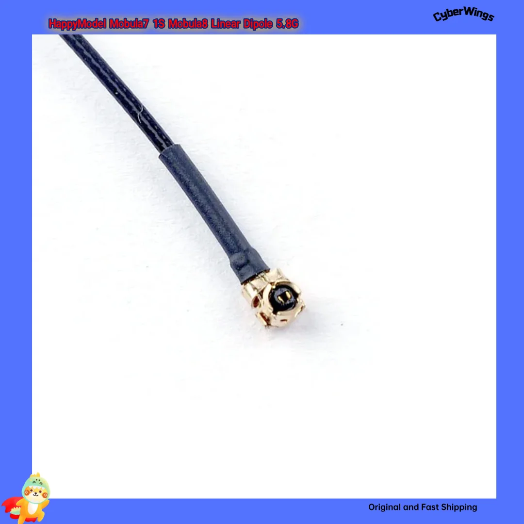 HappyModel Mobula7 1S Mobula8 Dipolo lineal 5,8G 2dbi Nano antenas RC modelo Accesorios
