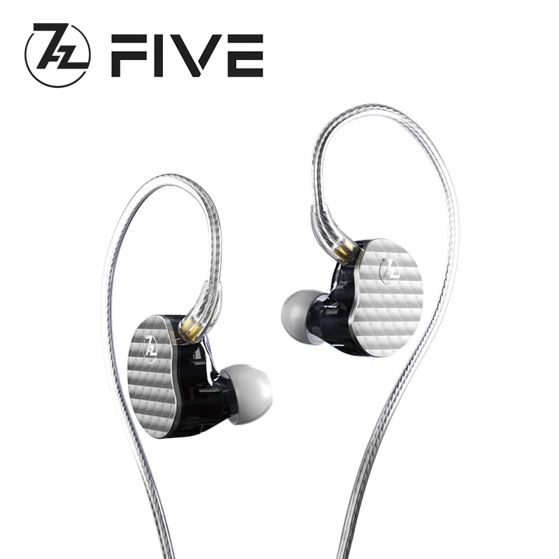 7HZ FIVE 10mm Dynamic In-Ear Headphone with 0.78 2Pin Detachable Cable