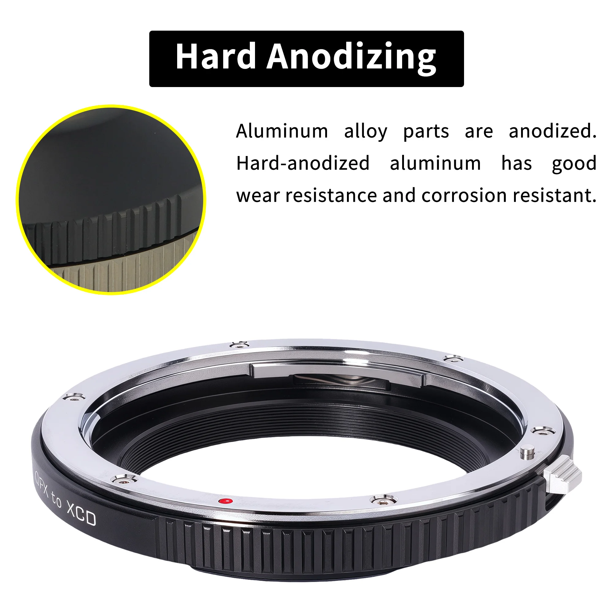 حلقة محول تركيب عدسة XPIMAGE متوافقة مع عدسة Fuji GFX GF إلى كاميرا Hasselblad X XCD X1D X2D 907X