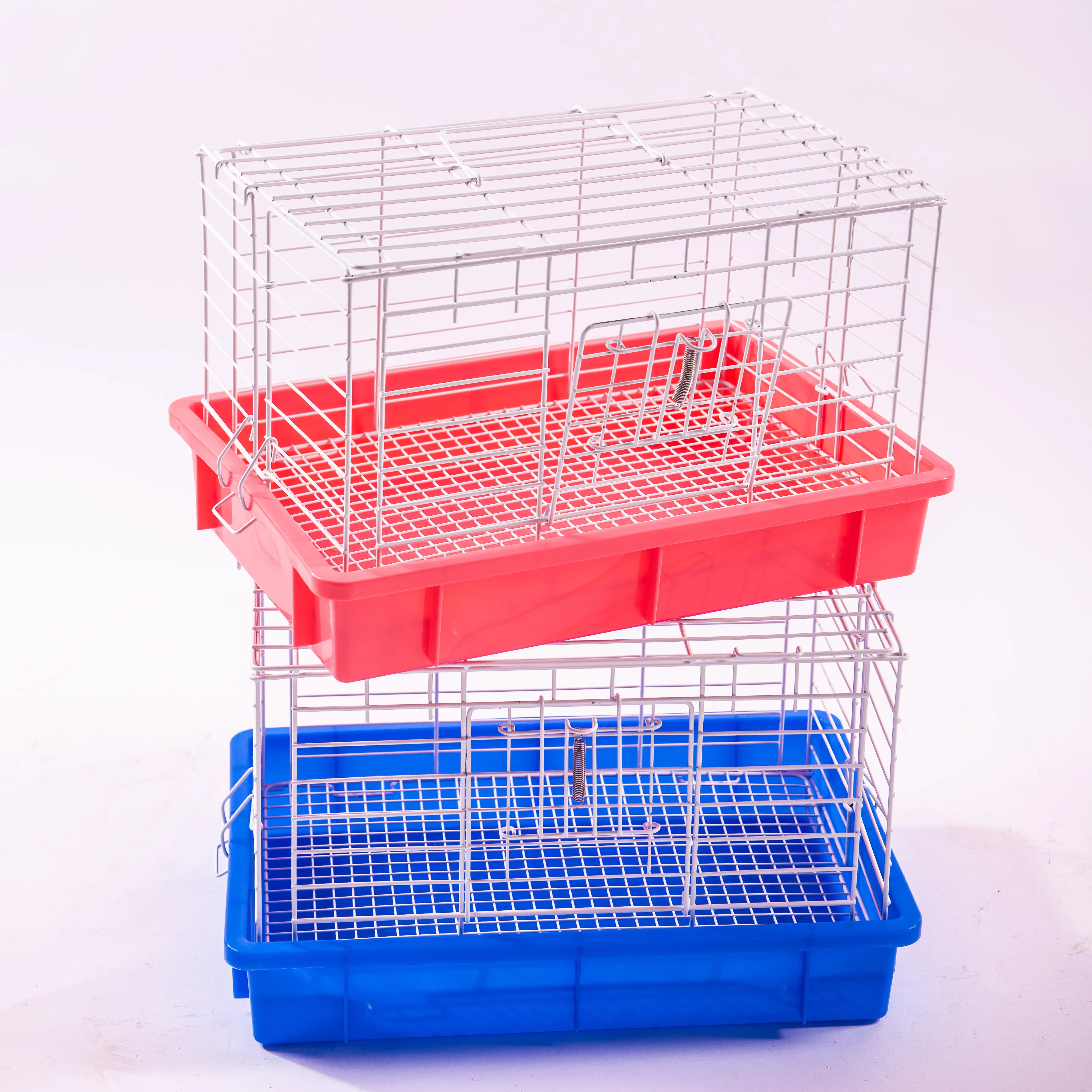 Wholesale High Quality Portable Household Pet Rabbit Cage Small Stainless Steel Pet Cage