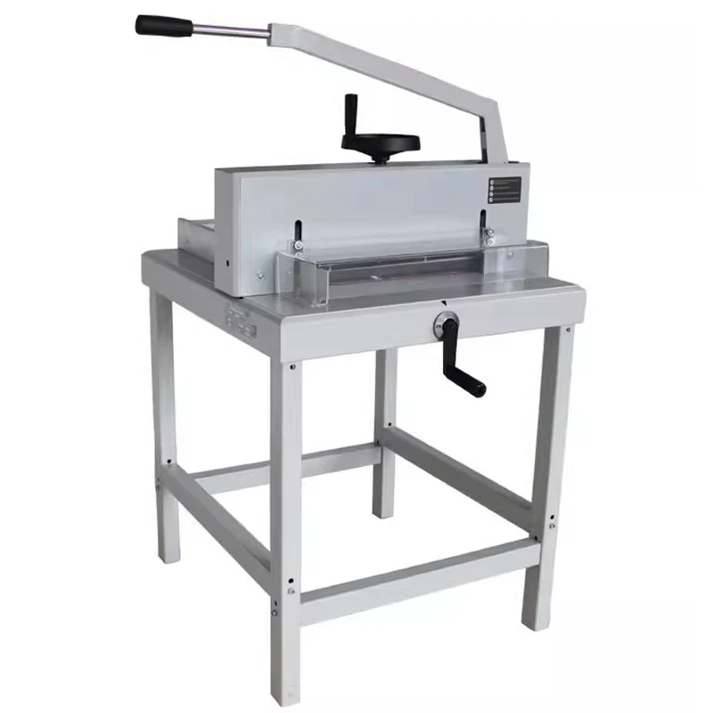 Manual thick layer paper cutter A3 cut 6cm 8cm heavy duty cutting machine paper cutter wheel press