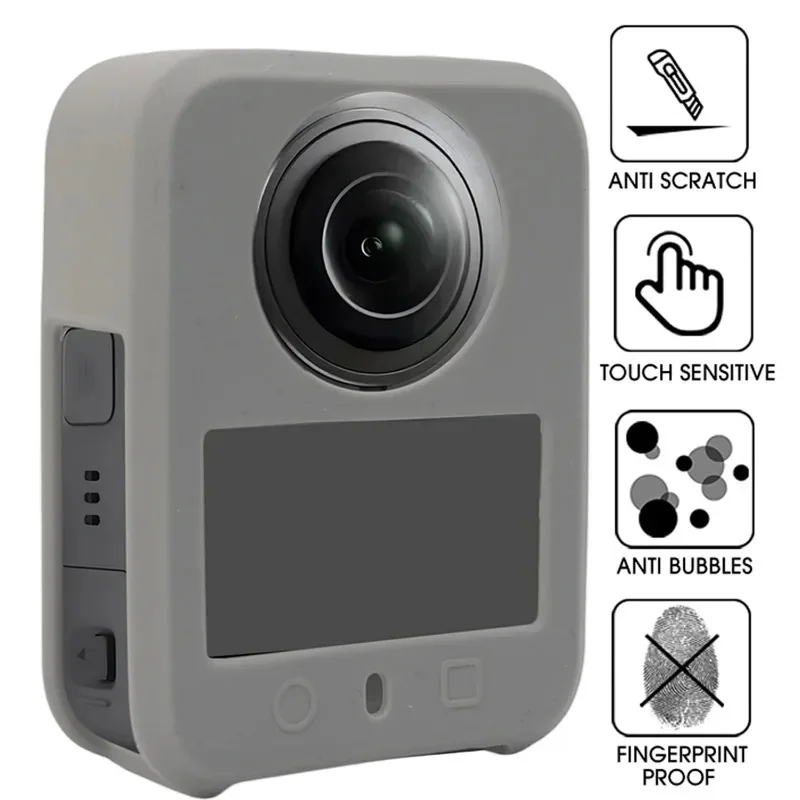 Funda de silicona para cámara DJI Osmo 360, funda protectora anticaída para cámara, Base de silicona para accesorios de funda para cámara DJI Osmo 360