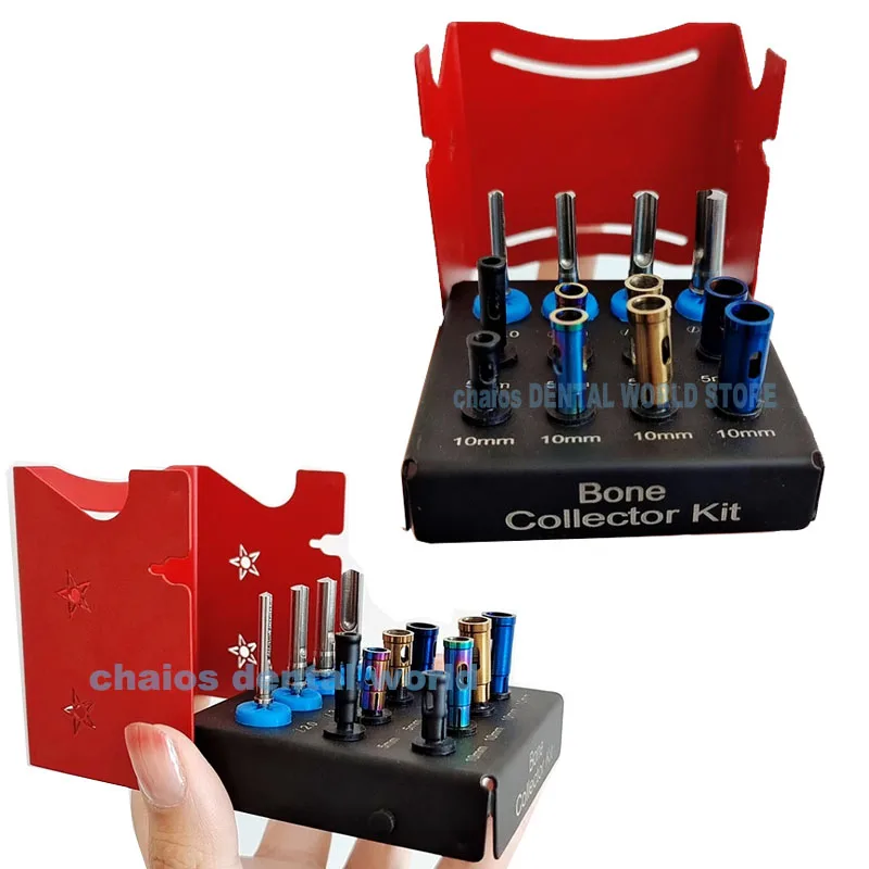 Korea Dental Autogenous Bone Collector Bone Collection Drill Set  Dental Implants Self Grinding Bone Retrieval Ring Drill